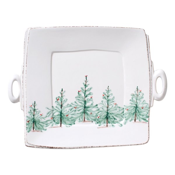 Lastra holiday serving plate