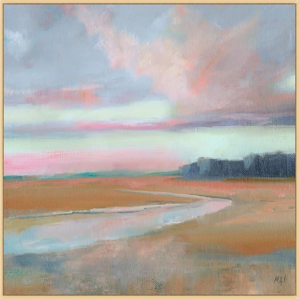 Sunset Marsh Painting
